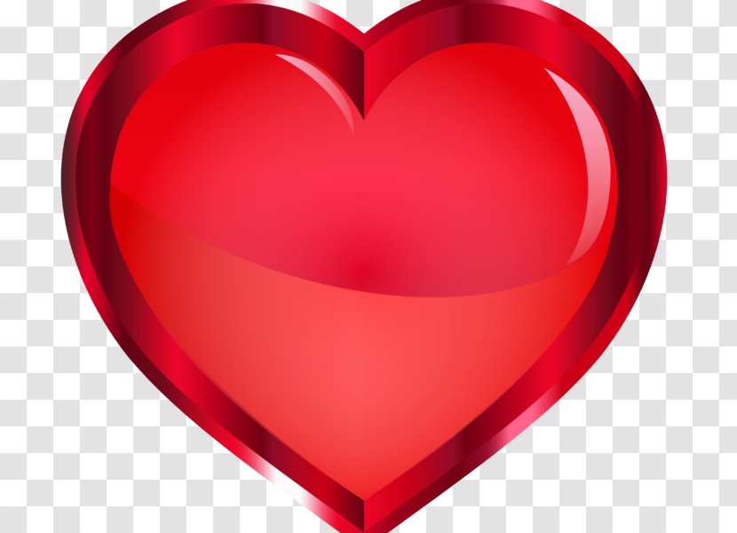 Heart Clip Art - Red Transparent PNG