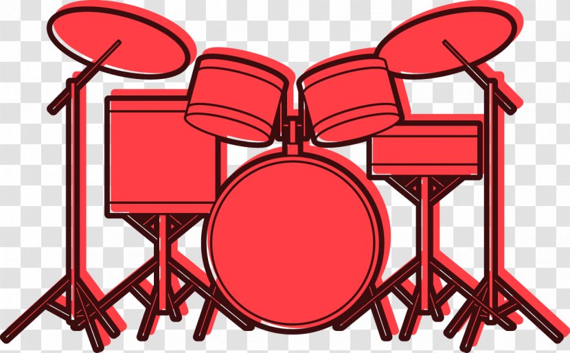Drums Musical Instrument - Tree - Vector Simple Transparent PNG