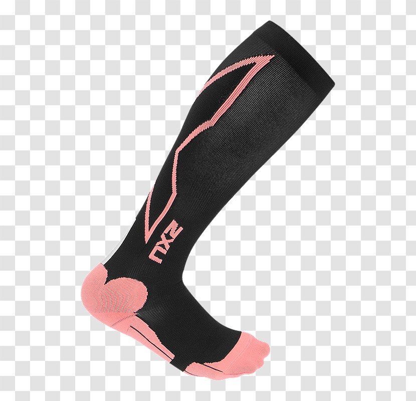 2XU Women's Hyoptik Compression Socks Knee Highs Mens Tights Flight - Heart - Casual Tennis Shoes For Women Transparent PNG
