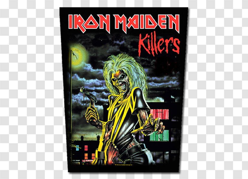 Iron Maiden Killers Eddie The Number Of Beast Heavy Metal - Heart Transparent PNG