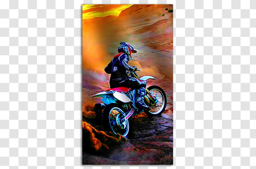 Motocross Motorcycle KTM Cycling Extreme Sport - Enduro - Mobile Phone Screensavers Transparent PNG
