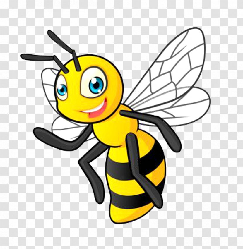 Honey Bee Clip Art Insect - Hornet Transparent PNG