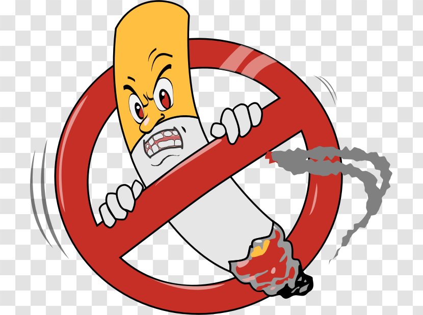 Smoking Ban Cessation Tobacco Clip Art - Thumb - No Speeding Cliparts Transparent PNG