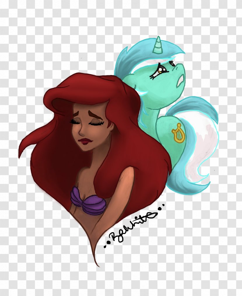 Ariel Nala The Little Mermaid Cartoon - Mythical Creature Transparent PNG