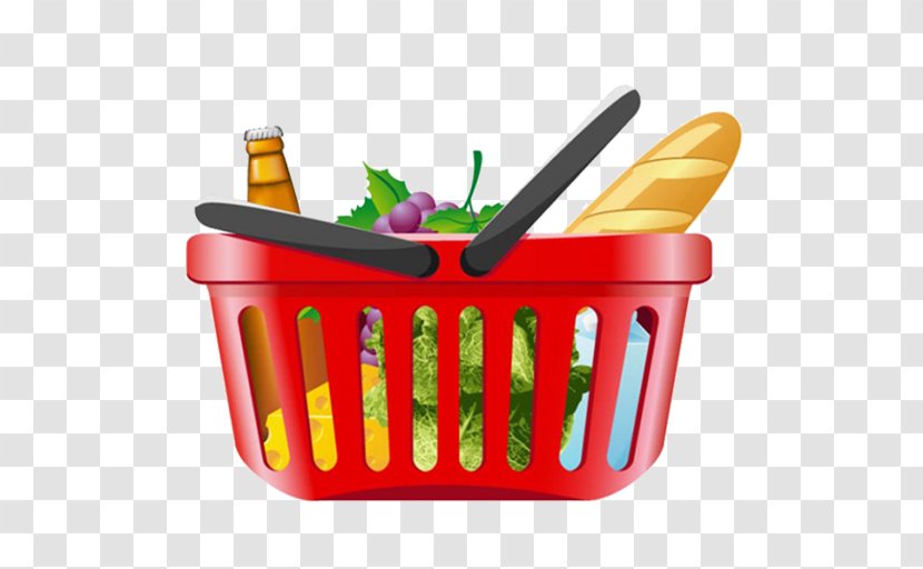 Shopping Cart Grocery Store Bags & Trolleys Clip Art - List Transparent PNG