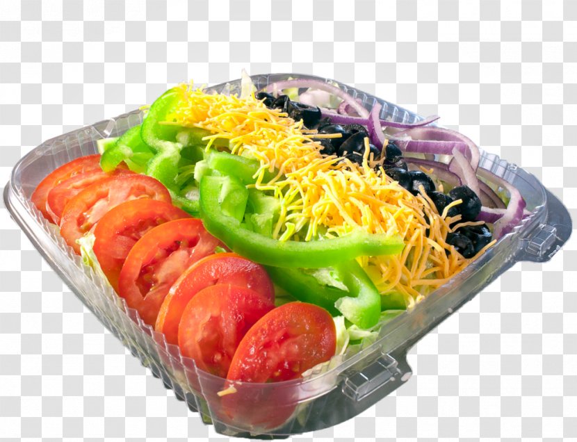 Vegetarian Cuisine Detroit Pizza Salad Fast Food - Dish Transparent PNG