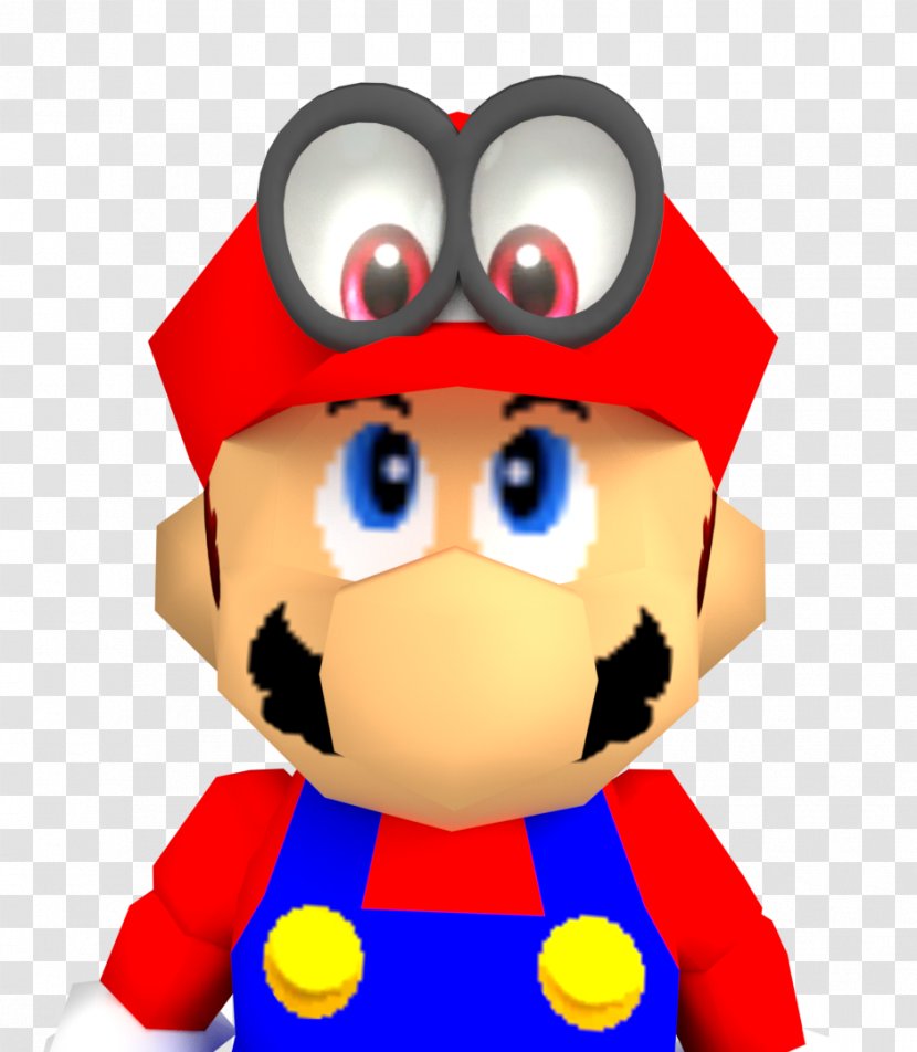 Super Mario 64 Odyssey Luigi Nintendo - Series Transparent PNG