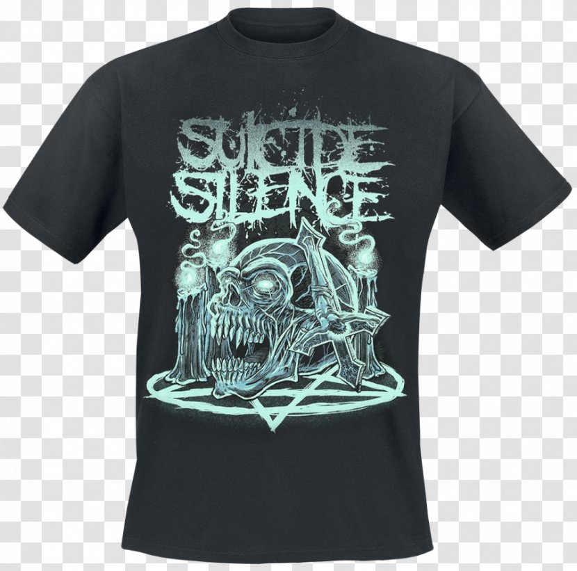 Suicide Silence Deathcore T-shirt Bring Me The Horizon - Watercolor - Logo Transparent PNG