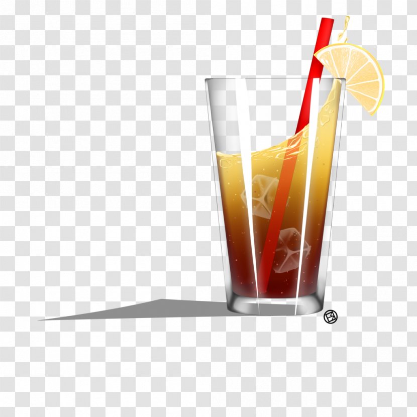 Cocktail Long Island Iced Tea Rum And Coke Sea Breeze Mai Tai - Cuba Libre Transparent PNG