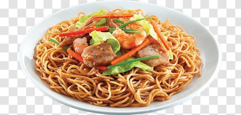 Chinese Cuisine Chow Mein Filipino Fried Noodles Pancit - Asian Food - Dish Transparent PNG