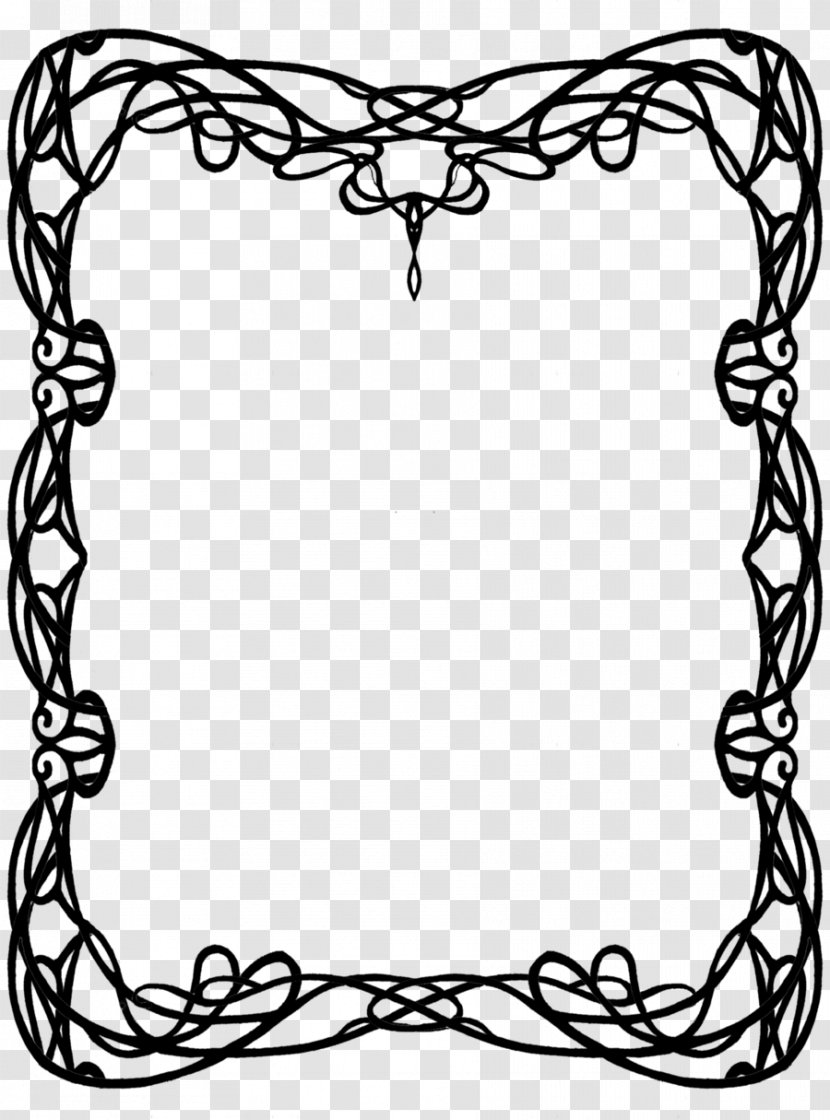 Borders And Frames Art Deco Nouveau Clip - Royaltyfree - You're Invited Cliparts Transparent PNG