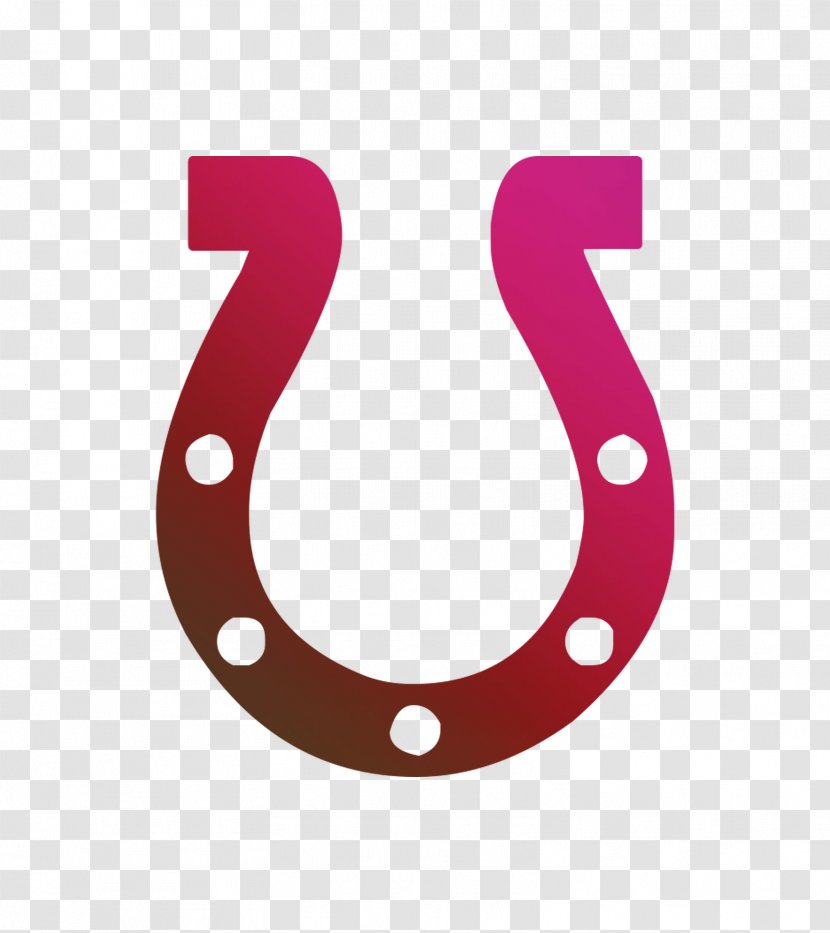 Horseshoe Vector Graphics Illustration - Horse Supplies - Pink Transparent PNG