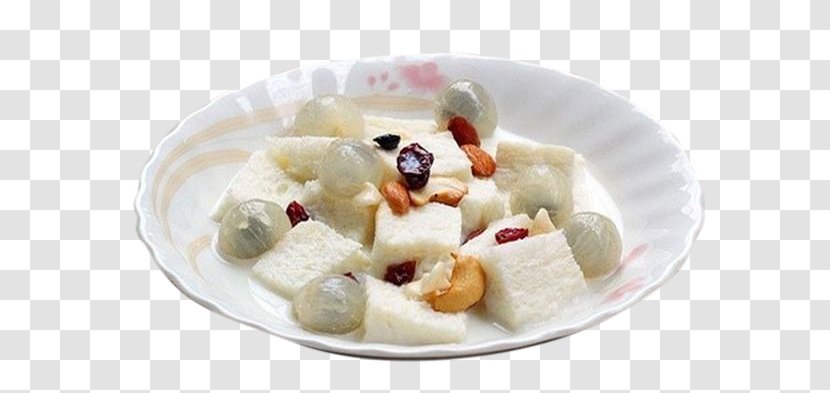 Milk Frozen Dessert European Cuisine - Longan Transparent PNG