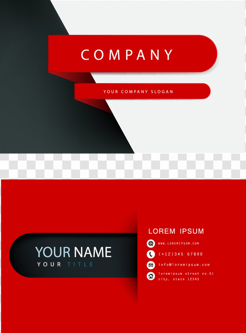 Business Card Visiting Logo Page Layout - Product Design Transparent PNG