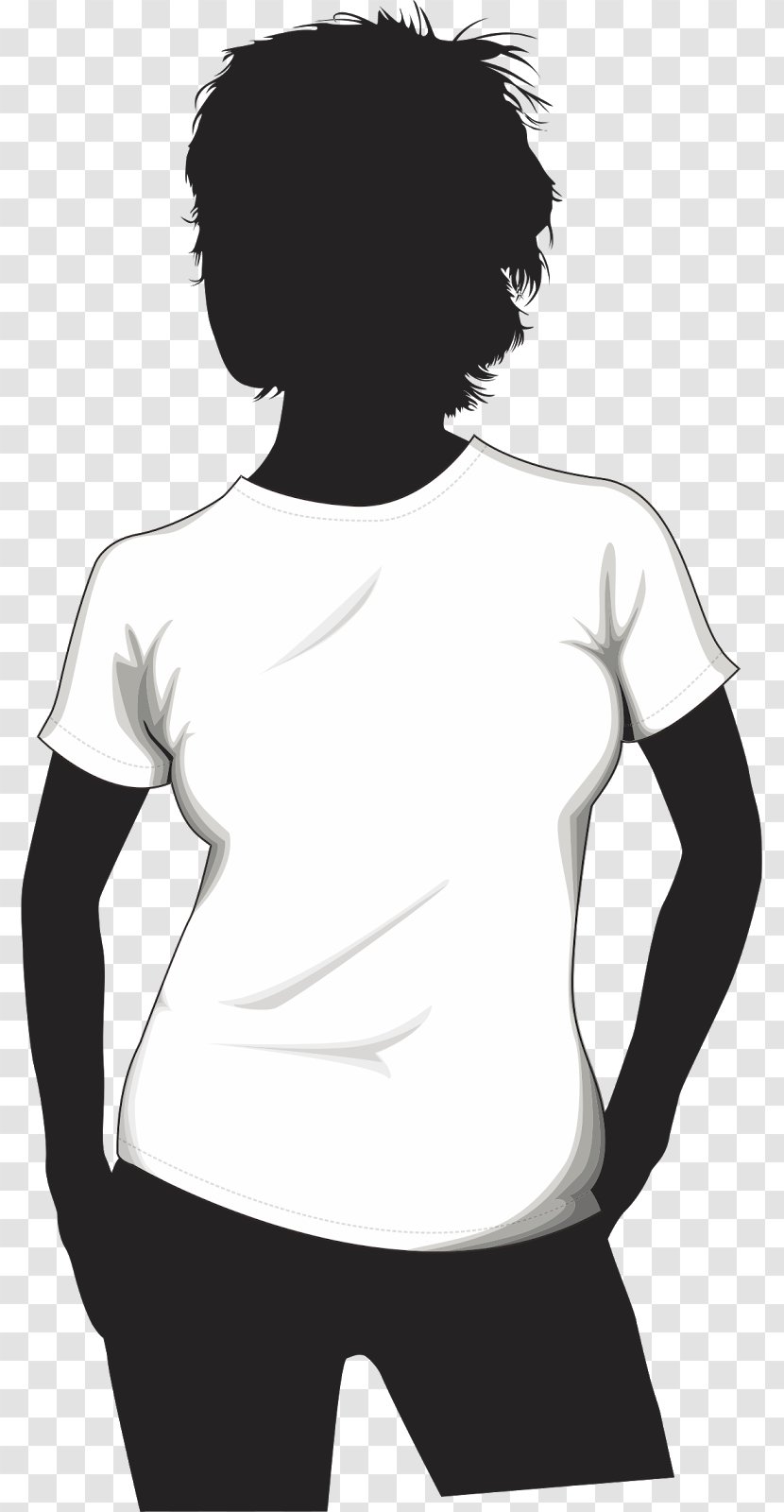 T-shirt Woman Polo Shirt Clothing - Frame - Mocha Transparent PNG