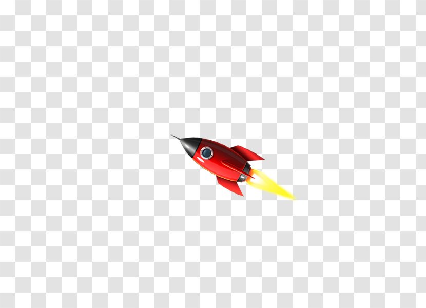 Cartoon Download - Red - Rocket Transparent PNG