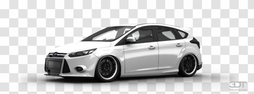 2012 Ford Focus SEL Hatchback Compact Car Custom - Tire Transparent PNG