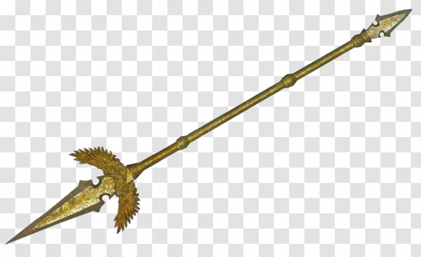 Spear Holy Lance Magic Weapon Glaive - Hook Transparent PNG