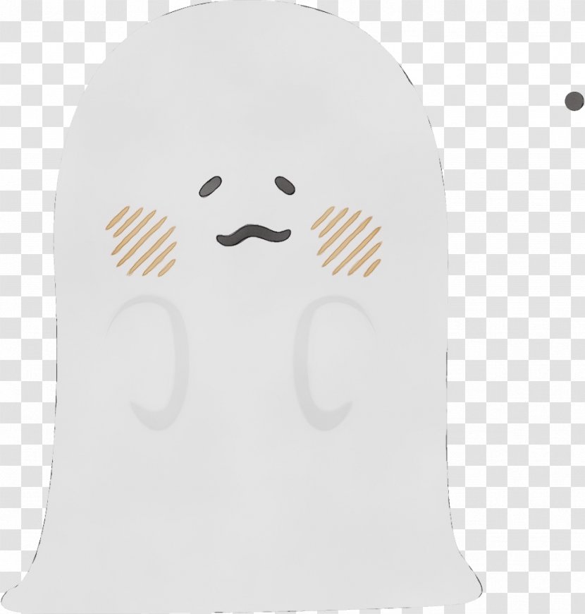 Moustache - White - Smile Nose Transparent PNG
