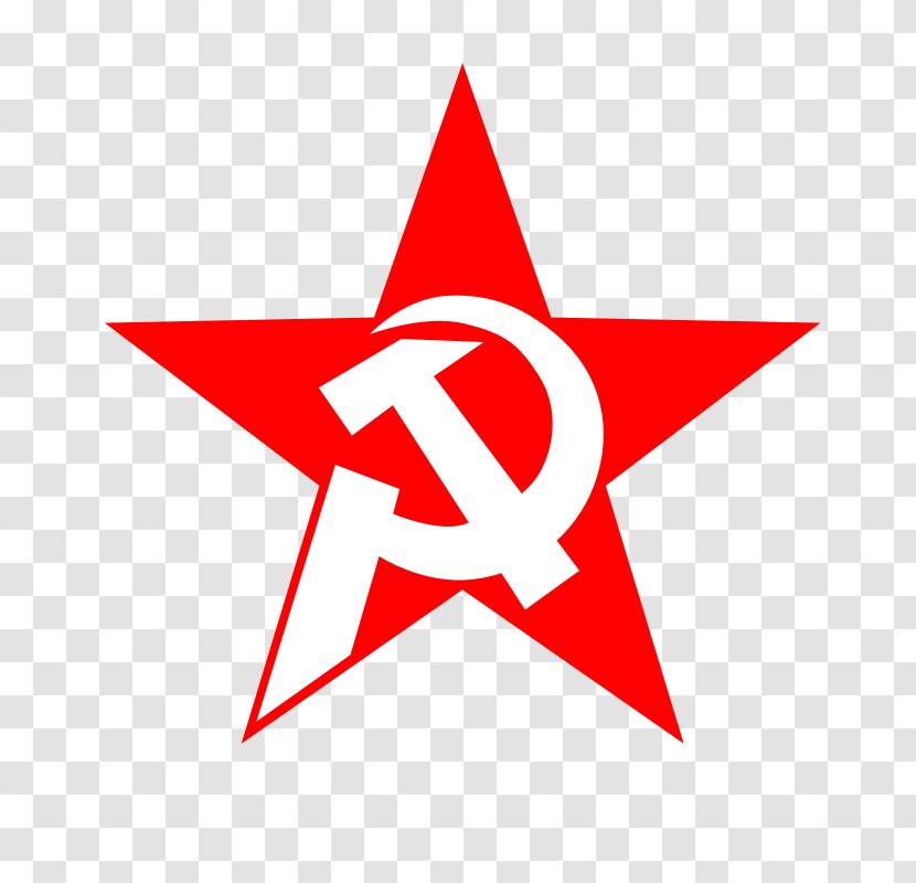 Hammer And Sickle T-shirt Soviet Union Communism - Triangle - Star Transparent PNG