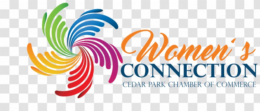 Logo Cedar Park Chamber Of Commerce Woman Businessperson Transparent PNG