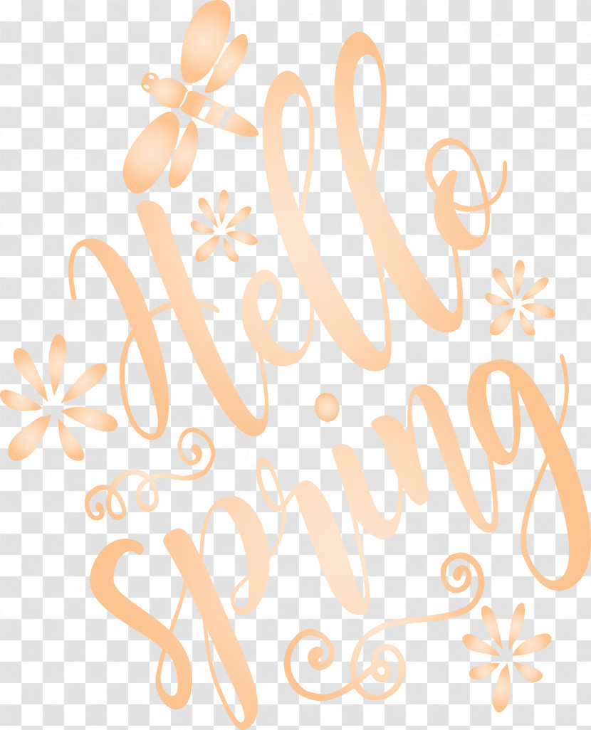 Hello Spring Spring Transparent PNG