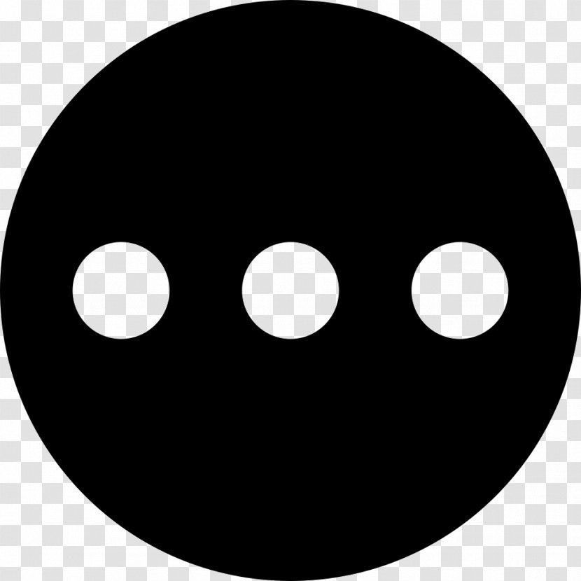 Button - Black Transparent PNG