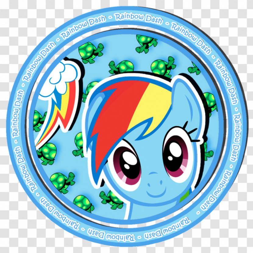 Rainbow Dash Pinkie Pie Fluttershy Applejack Equestria - Button Transparent PNG