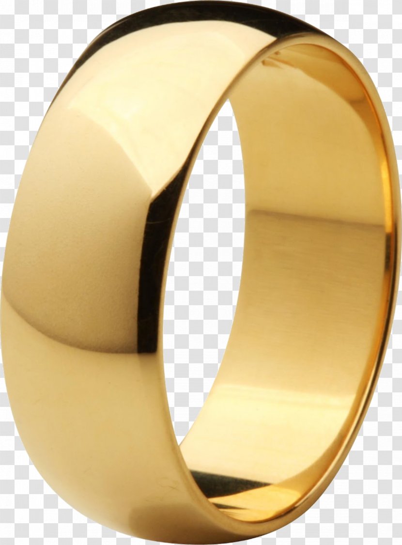 Wedding Ring Jewellery Gold - Engagement - Joias Transparent PNG