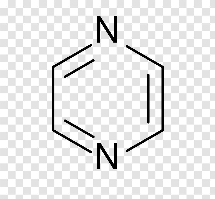 Piridien 4-Methylpyridine Pyridazine - Structure - Simple Mantissa Transparent PNG