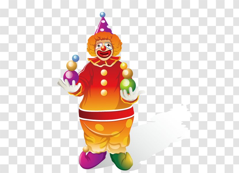 Pierrot Adobe Illustrator Circus Illustration - Juggling - Amusement Park Clown Transparent PNG