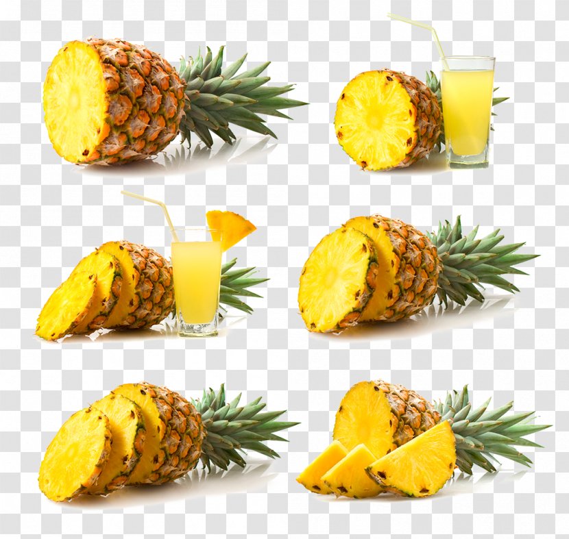 Orange Juice Pineapple Fruit Food - Vegetarian Transparent PNG