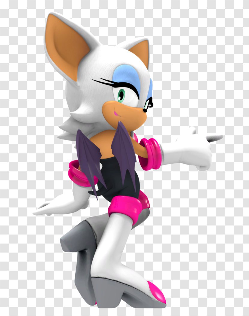 Rouge The Bat Sonic Adventure 2 Charmy Bee Sega 3D Computer Graphics Transparent PNG