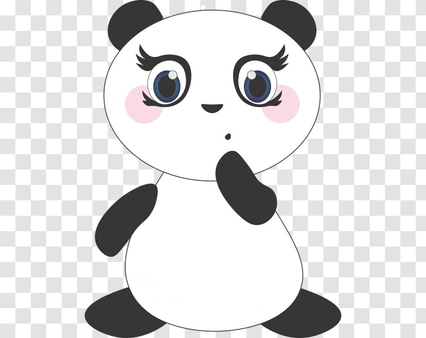 Giant Panda Clip Art Love: The Secret Lives Of Pandas Bear Image - Flower Transparent PNG