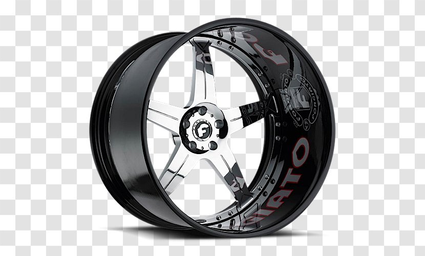 Car Forgiato Chevrolet Corvette Camaro Wheel - Auto Part Transparent PNG