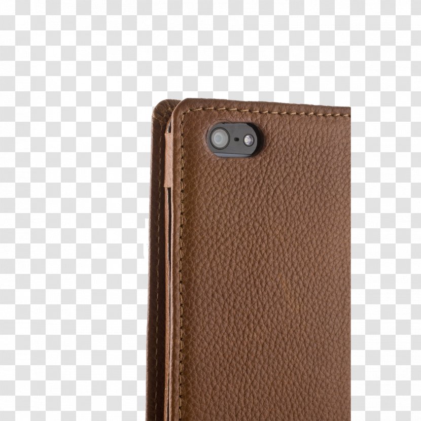 Wallet Leather - Brown - Flip Phone Transparent PNG
