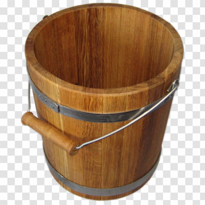 Banya Ukraine Bucket Sauna Oak - Artikel Transparent PNG