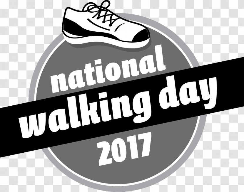 Walking Day Health American Heart Association Warrington - Black And White - Logo Transparent PNG