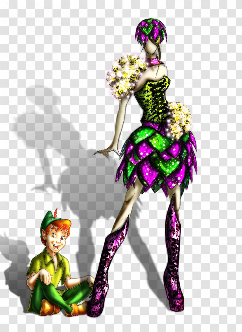 Costume Design Art Figurine Supervillain - Tinkerbell Friends Transparent PNG