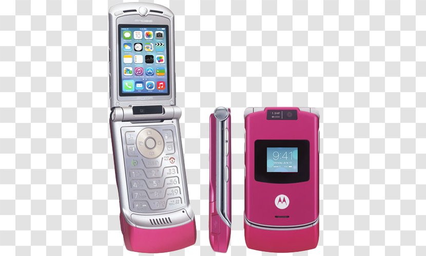 Motorola Razr IPhone 6 5s 4S Clamshell Design - Technology - Smartphone Transparent PNG