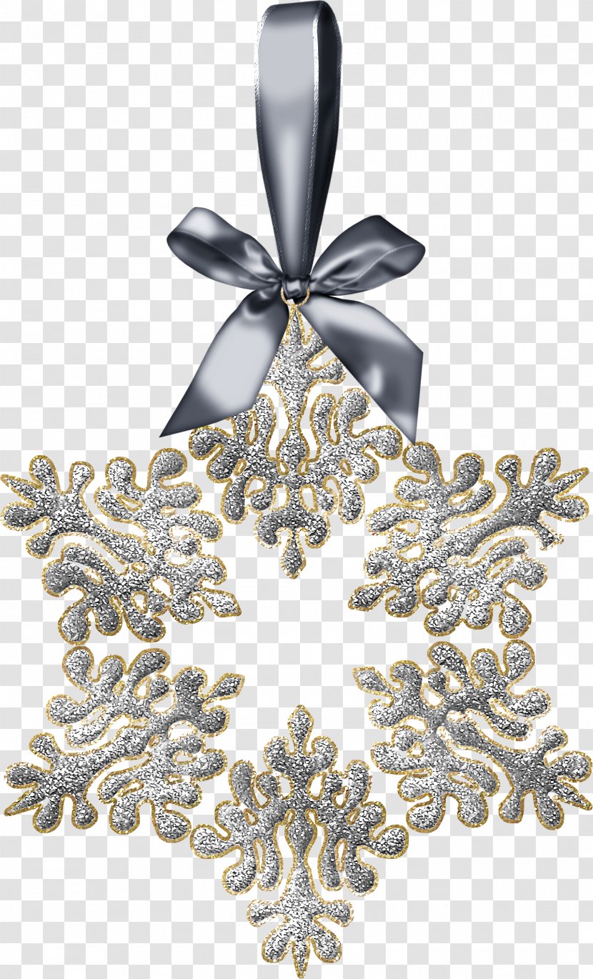 Christmas Desktop Wallpaper Clip Art - Jewellery - Snowflake Transparent PNG