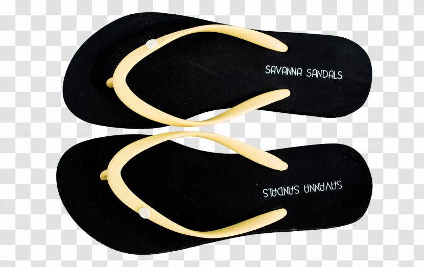 Slipper Flip-flops Shoe Sandal Footwear - Tire Recycling - Canary Transparent PNG