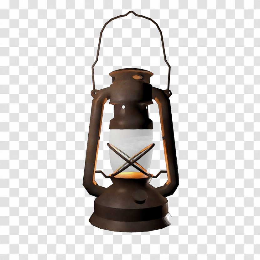 Watercolor Cartoon - Oil Lamp - Candle Holder Kerosene Transparent PNG