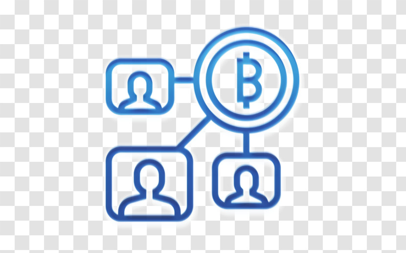 Blockchain Icon Fee Icon Bitcoin Icon Transparent PNG