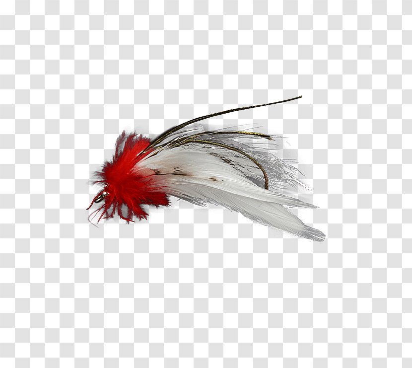 Fly Whistler Holly Flies Red Yellow - Cartoon - Tarpon Transparent PNG