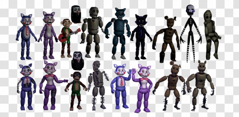 Fnac Five Nights At Freddy's Animatronics Jump Scare Character - Human - Figurine Transparent PNG