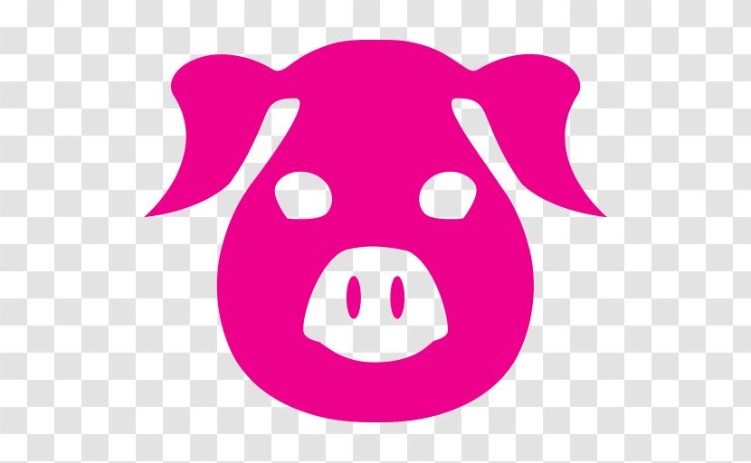 Pig Symbol Emoji Clip Art - Headgear - Nose Transparent PNG