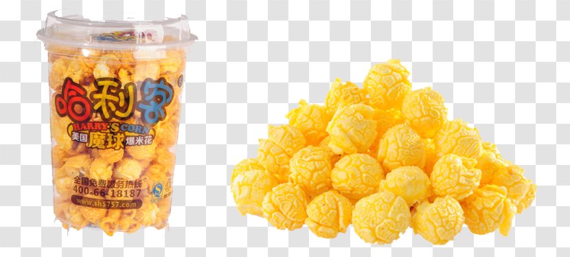 Popcorn Junk Food Corn Flakes Snack - Ball Transparent PNG