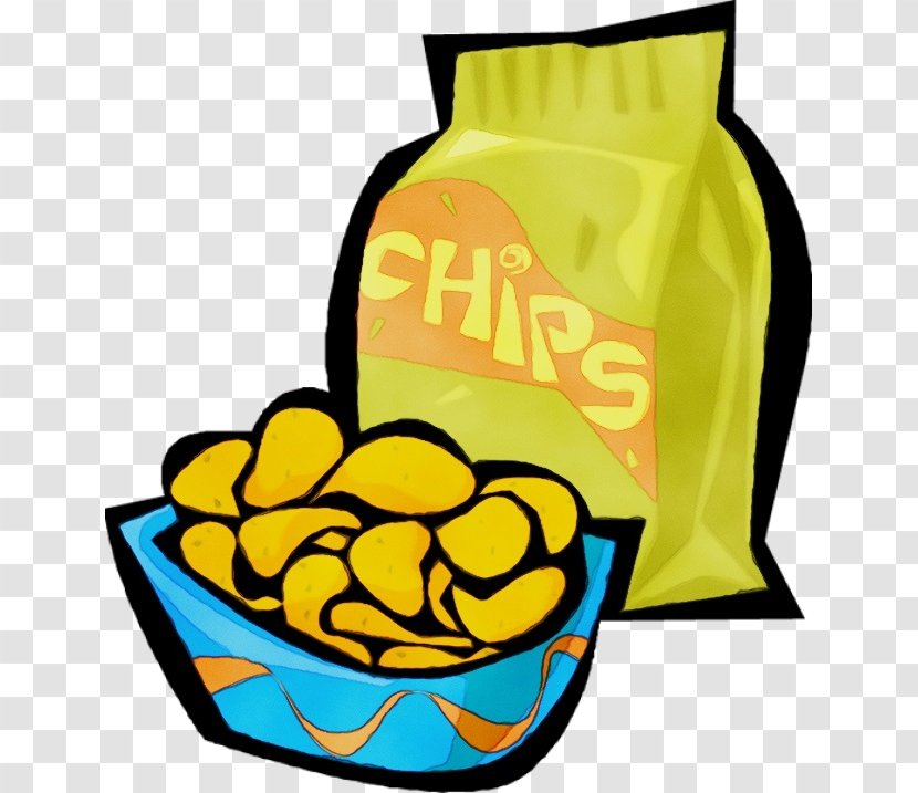 Junk Food Cartoon - French Fries - Side Dish Yellow Transparent PNG