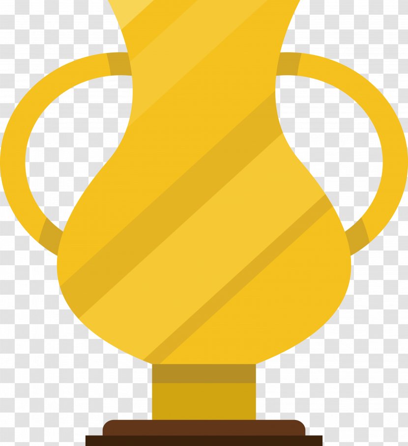Trophy 54 Cards Medal Cup - Gratis - Golden Transparent PNG